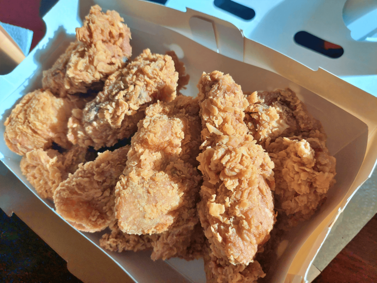  BHC 근본 후라이드 캐시워크로 공짜 치킨 먹은 후기