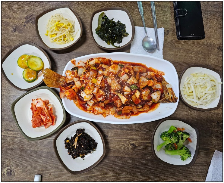  제주도 맛집 향토 음식점 우리두리_우럭정식,고등어구이