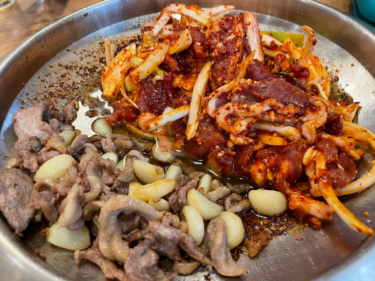  대전 오리 백숙 주물럭 로스 파는 유성구 구암약선오리