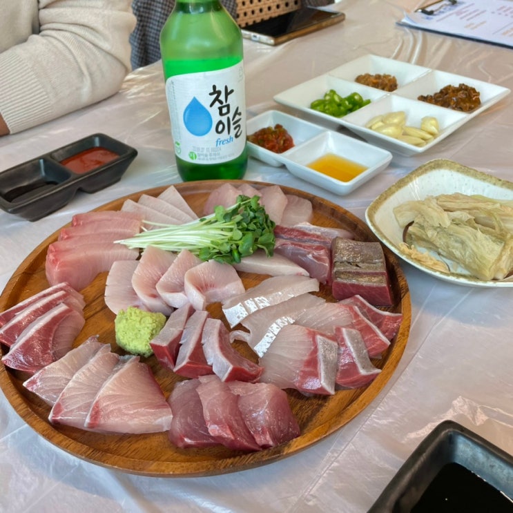  석계역 남해바다마차 대방어회 맛집(주차,예약,콜키지)