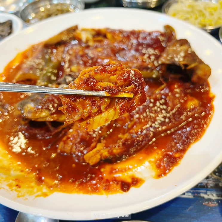  명태조림 맛있는 안산 본오동맛집 명태본가