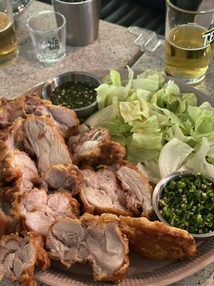  청라커낼웨이 술집 계주 식사를 합시다