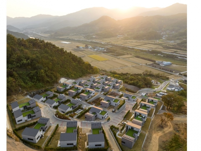  DL이앤씨, 구례 산동면에 국내 최초 ‘모듈러 단독주택’ 타운형 단지 준공