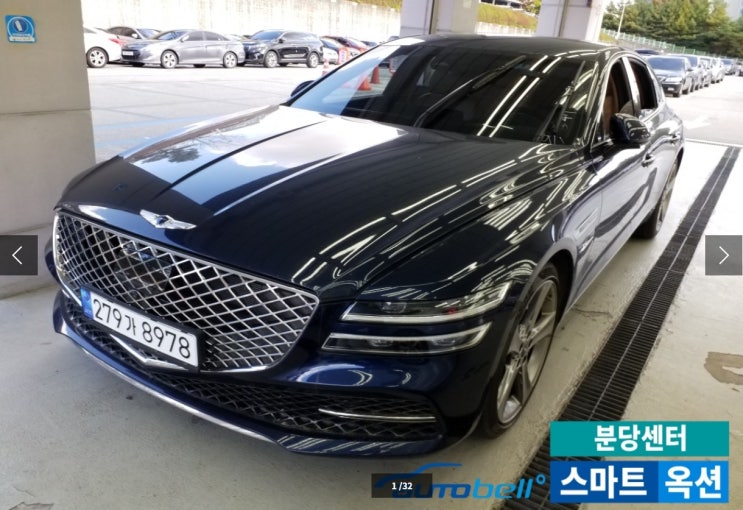  제네시스 더올뉴g80 가성비차량!