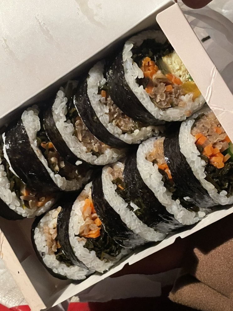  [김밥기행] 서호김밥, 오토김밥, 이공김밥