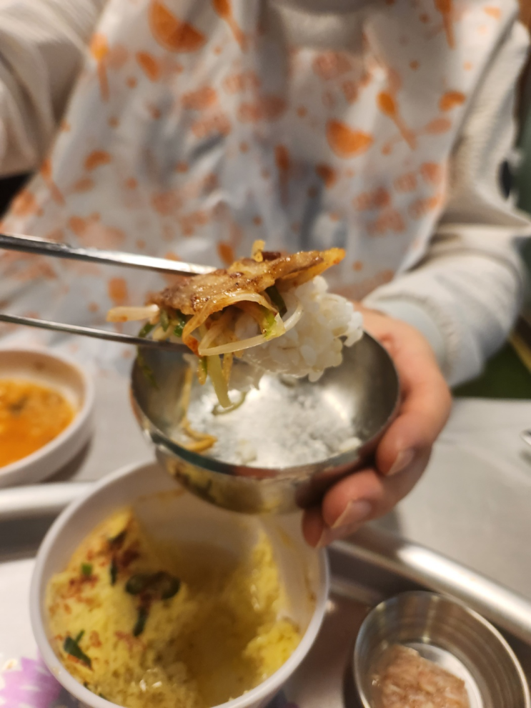  [정자/수내] 주기적으로 먹어줘야하는 급랭삼겹살 오뚜기식당