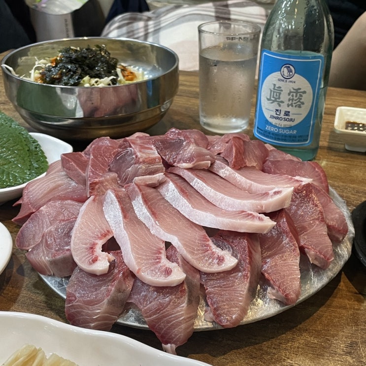  망원동 방어 본전횟집 대방어 맛집 웨이팅 내돈내산