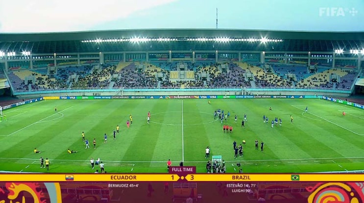  2023 FIFA U-17 월드컵 16강 에콰도르 vs 브라질