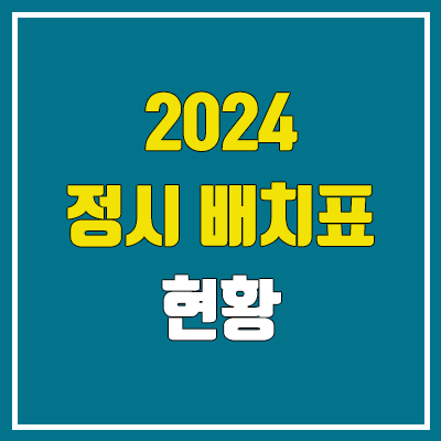 2024 정시 배치표, 합격예측 서비스 비교 (진학사, 메가스터디, 유웨이, 대성, 종로학원, 이투스 모지, 텔레그노시스, 고속성장분석기)