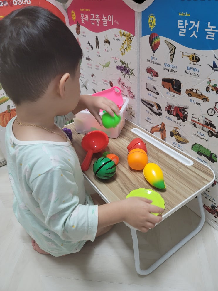  아빠의 육아블로그) 아빠육아일기 .<오늘의 요리사>