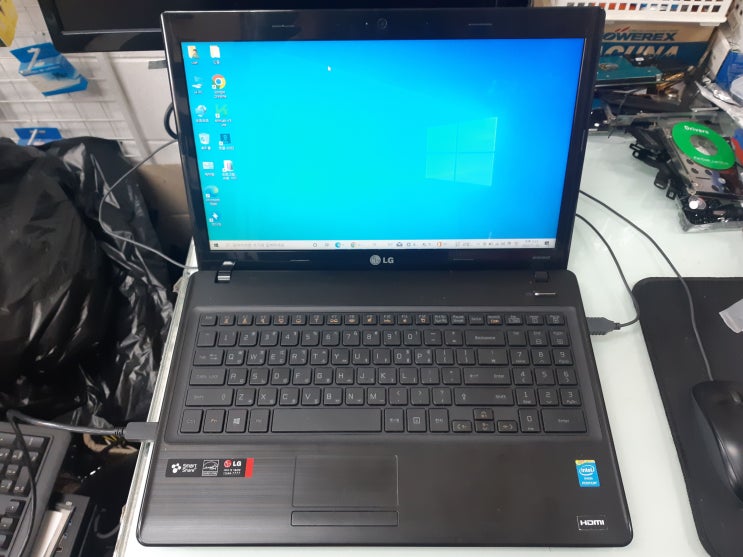  부천 컴퓨터수리 LG 노트북 S560-MH1BK SSD 교체 메모리 추가 업그레이드 LGS53