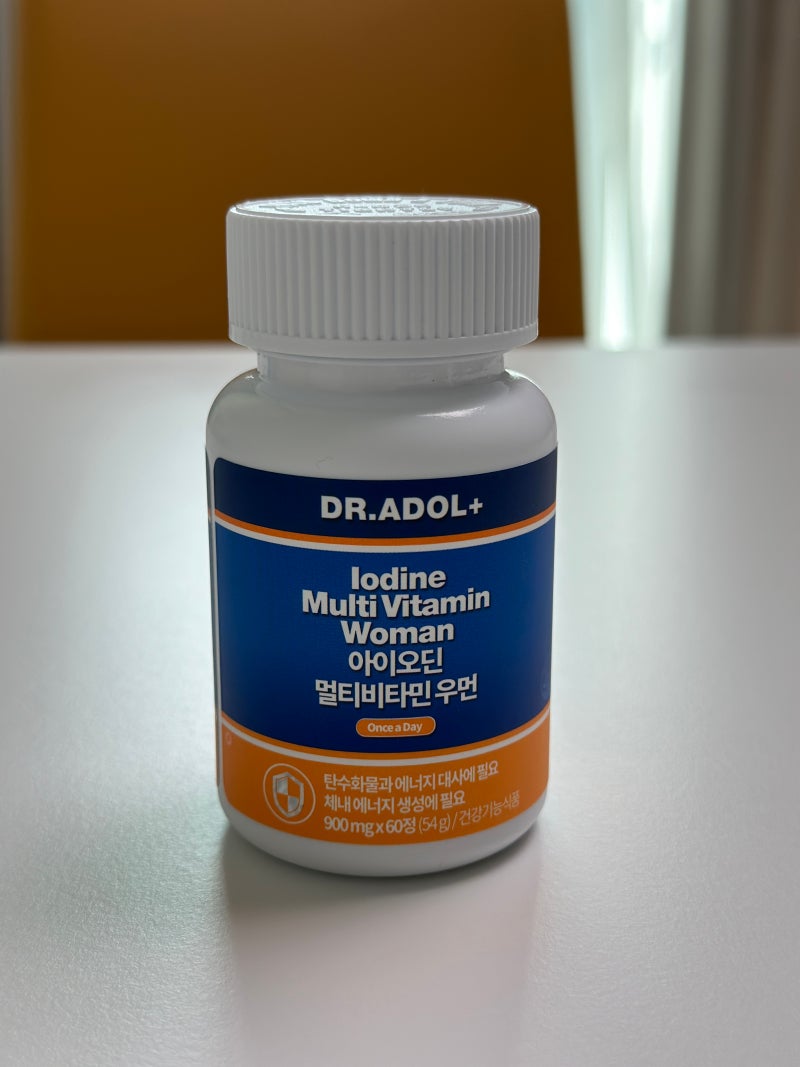 [건강기능식품]닥터아돌 아이오딘 멀티비타민 우먼 내돈내산 후기(DR.ADOL+ Iodine Multi Vitamin Wo....
