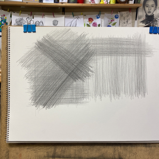  성인 미술 취미반, 기초쌓기