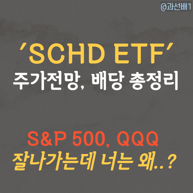 SCHD ETF - 주가 하락은 곧 배당률의 상승