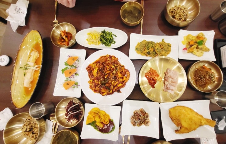  광안리밥집) 한상 가득 맛있는 박해윤 통영해물밥상 광안점 손님초대 강추