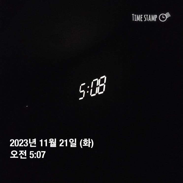  11월21일 미라클모닝/새벽운동/책상 위의 데일카네기