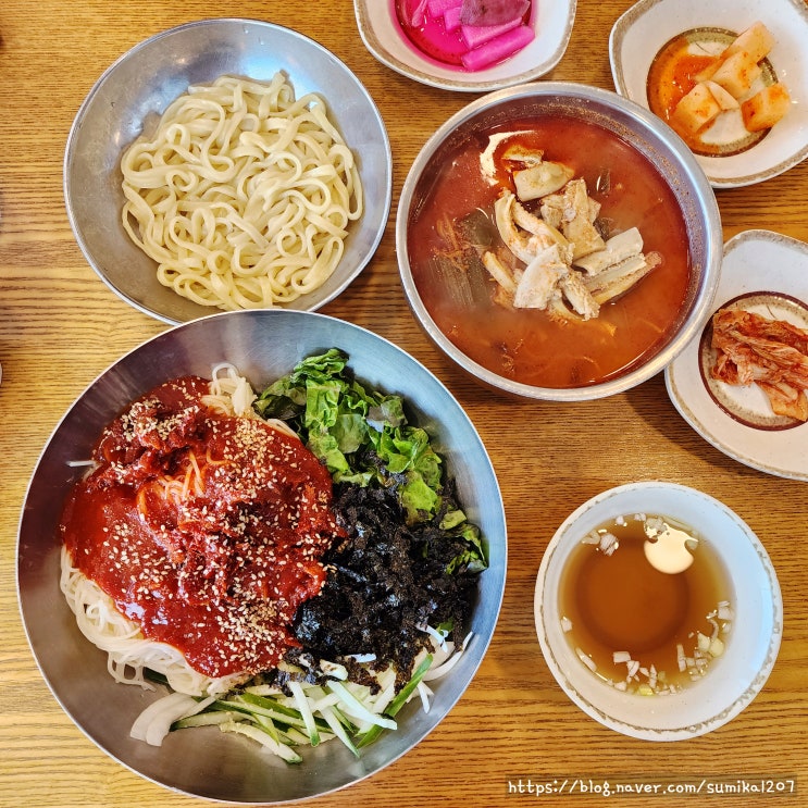 남양주 맛집 동동국수집 후회 없는 비빔국수 육곱탕 후기