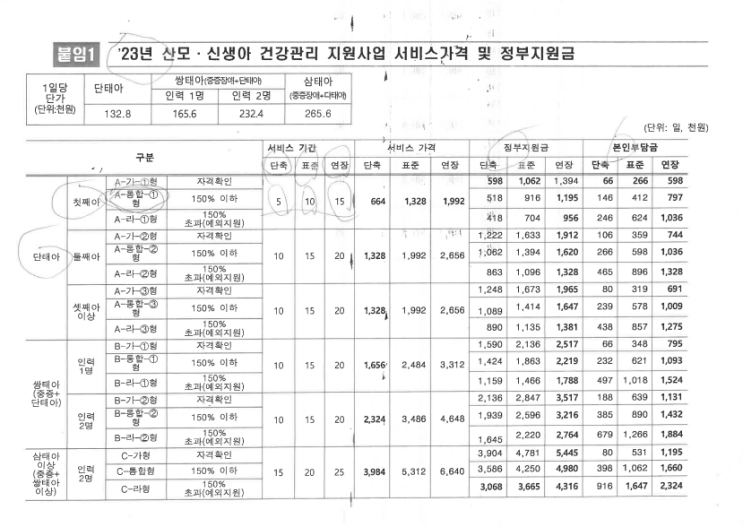  용인 수지구 보건소, 산후도우미 신청 후기 (준비물, 지원금, 시급 가격)