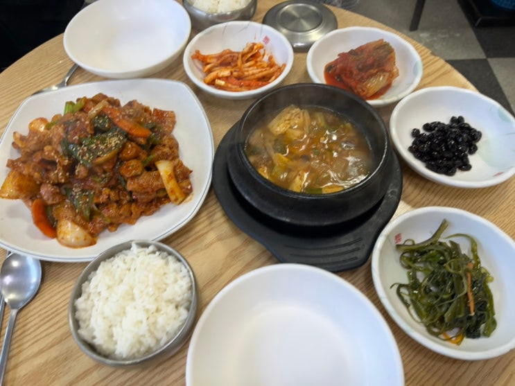 북한산우이역 정성식당 집밥스타일 제육볶음