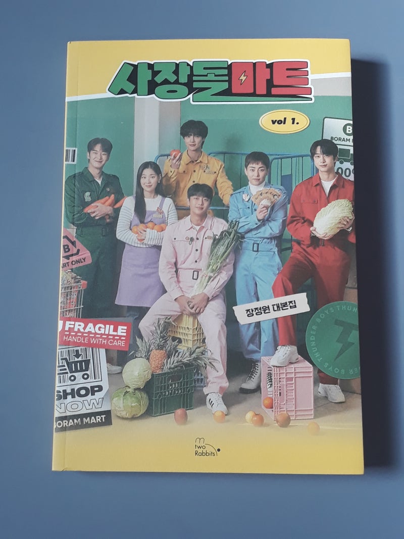 청춘들의 힘을 보여준 장정원 작가의 웹드라마, 사장돌마트 대본집