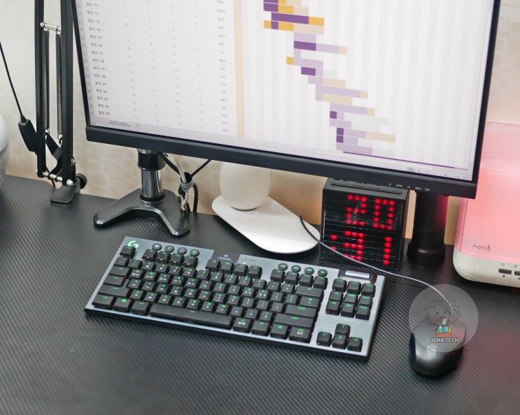  무선 기계식 키보드 로지텍 G913 TKL 리니어 텐키리스 사용기