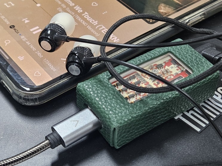  고음질 꼬다리 AUNE 동글 USB DAC YUKI 개봉기