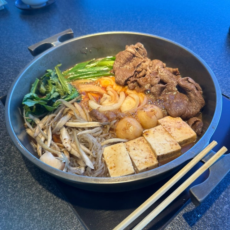  [교토맛집] 교토타워가 보이는 스키야키 맛집 "모리타야 교토역 이세탄 백화점"