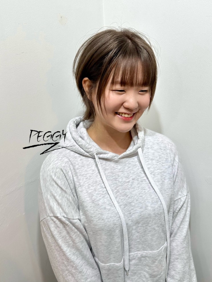  블랙빼기 코토리베이지 염색 /홍대페기쌤