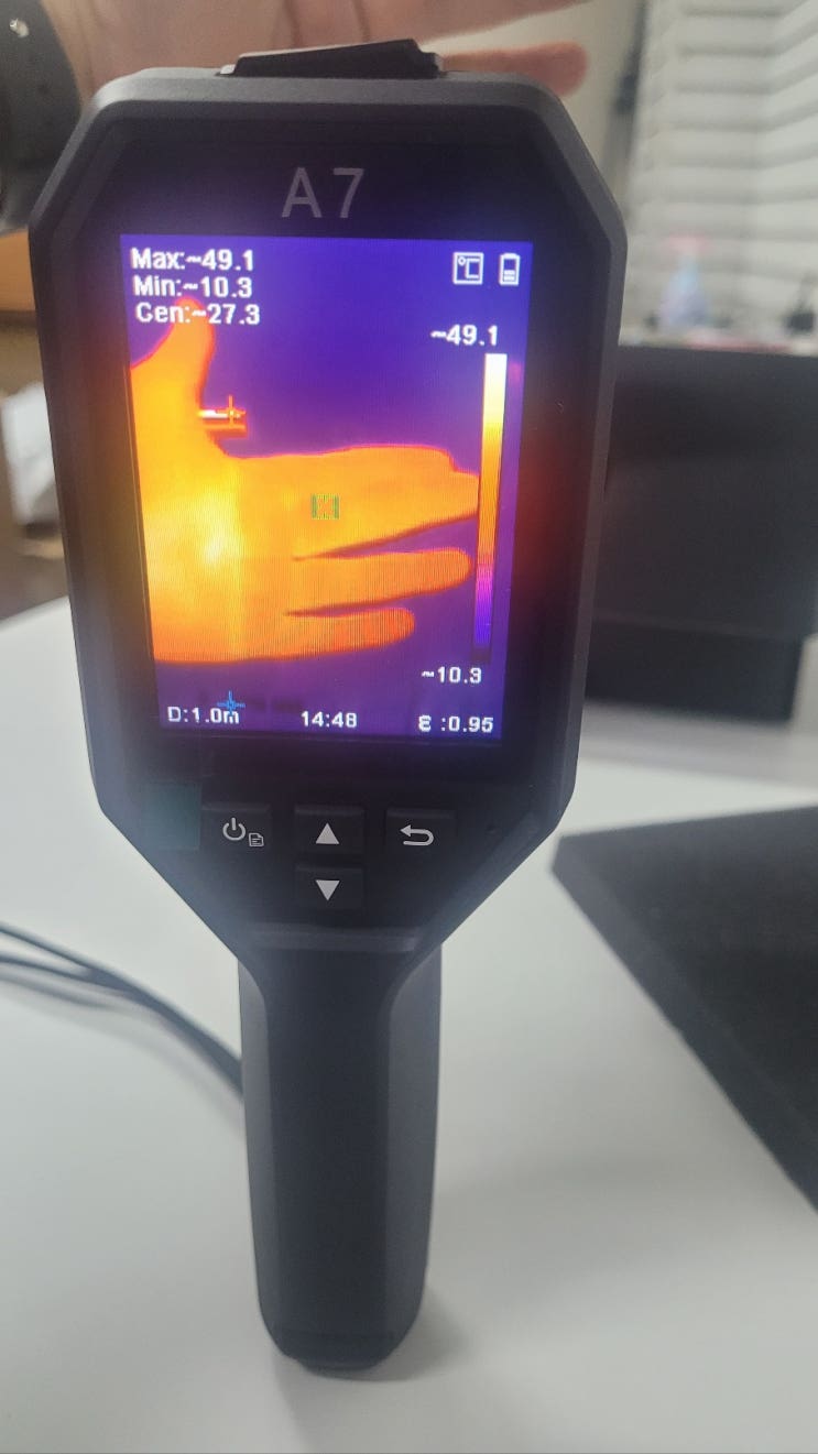  [전기직무고시] 전기안전관리자 열화상카메라 소개 및 리뷰 (A-7pro)