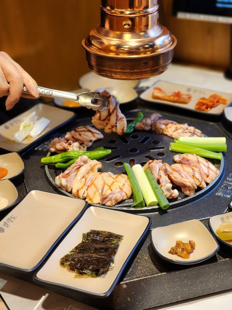  다산 데이트로 추천하는 숯불닭갈비 맛집 팔각도