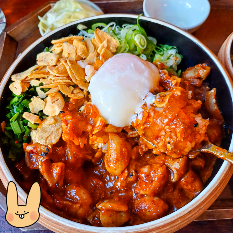  길음밥집 한술식당 웨이팅 기다리고 먹어본 곱창 덮밥 후기