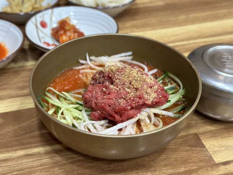  경주 보문단지 맛집 현지인 추천받은 한우물회 함양집