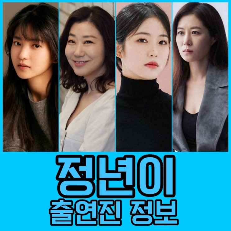 정년이 드라마 원작과 출연진 정보 tvN 2024년 방영예정