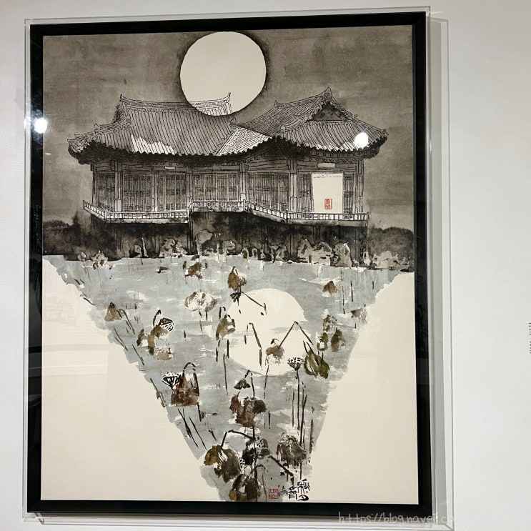  미국 동부 여행에서 만나보는 한국 수묵화의 거장 박대성 화백 전시회