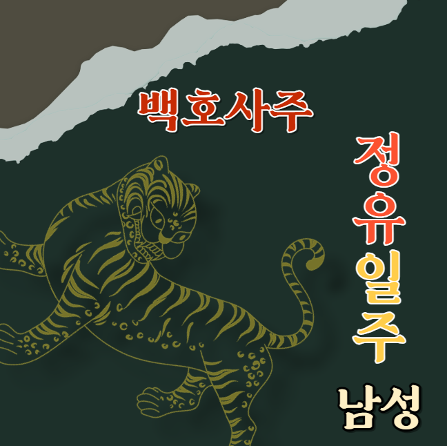  정유일주 남성의 잠재력과 성공의 길