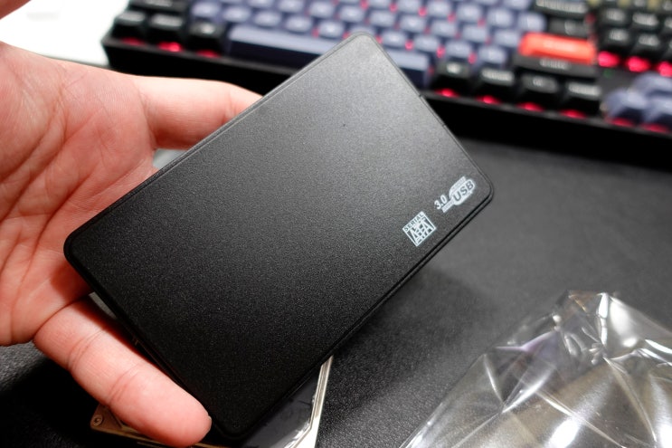 알리에서 구입 3천원 외장 SSD 하드 케이스 사용기