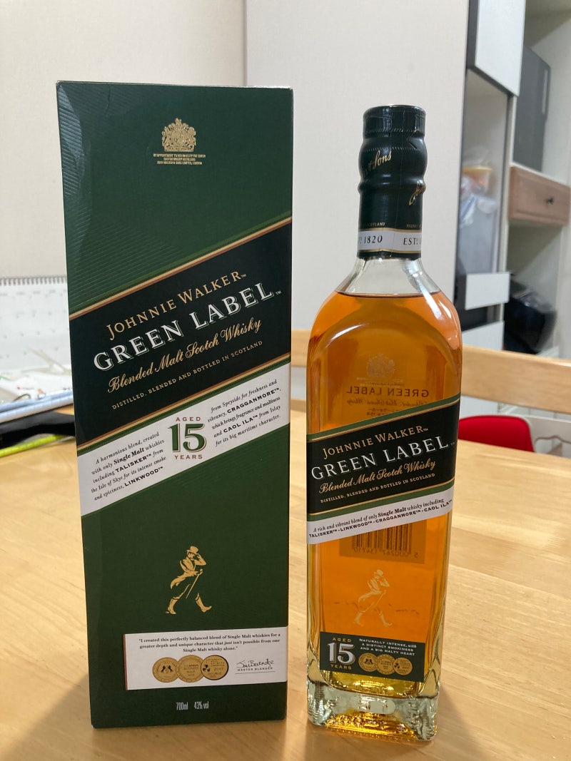 조니워커 그린라벨 / JOHNNIE WALKER GREEN LABEL / 가성비 위스키 / 테이스팅 노트 : 네이버 블로그