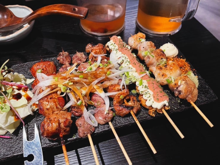  신상 의정부 민락동 이자카야 맛집 룸술집 야키토리 잔잔 후기