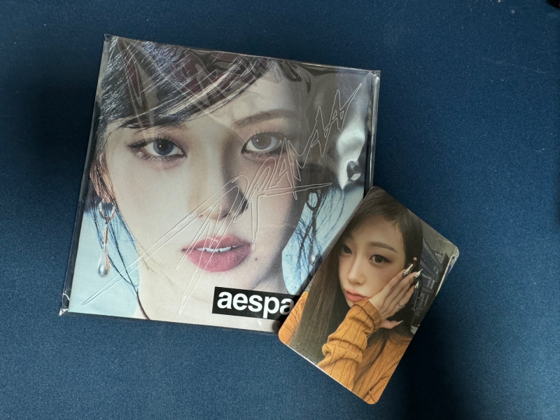 aespa Drama アルバム フォトカード