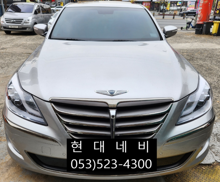  대구 제네시스BH 순정네비게이션 AVN 화면백화 화면뿌옇게나옴 수리