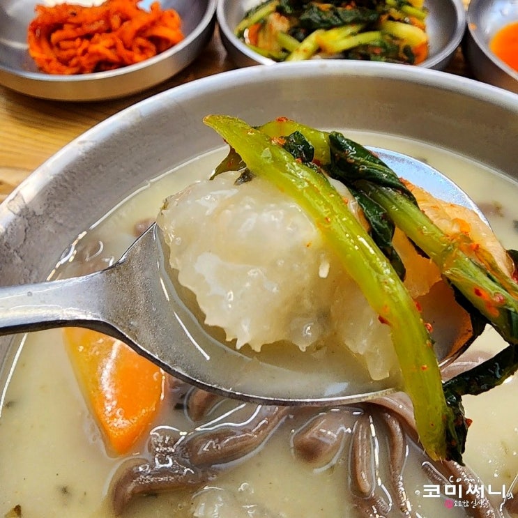 [사당동 남성역 맛집] 원조 옹심이 메밀칼국수 사당점 옹심이가 일품 (메밀전, 연잎 만두 별미)