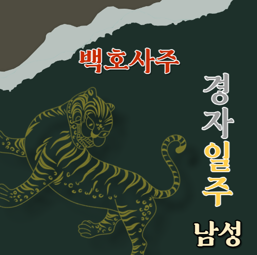  경자일주 남자의 특성과 장단점, 어울리는 직업