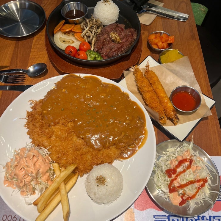  송도 현대아울렛 트리플스트리트 맛집 대단한돈까스 가성비 갑