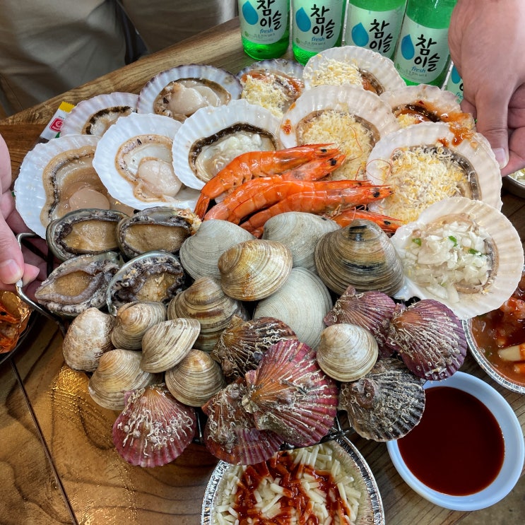  월미도맛집 추천 인천명품 술집 전라도대왕조개구이
