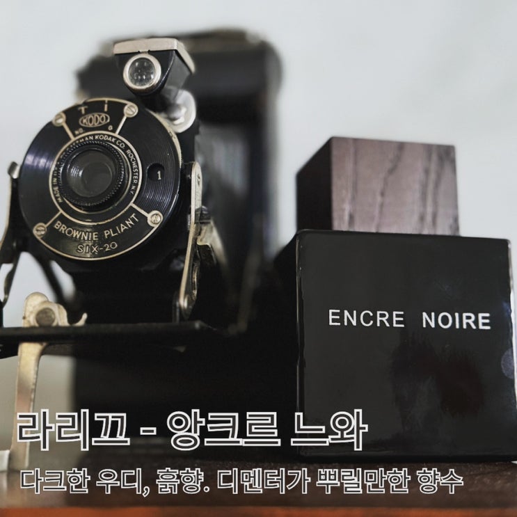 라리끄 - 앙크르 느와 EDT [리뷰 / 후기] Lalique Encre Noire