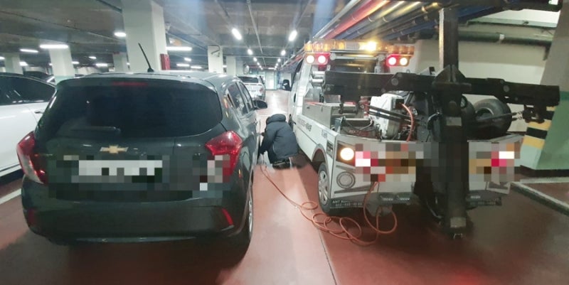 악사 긴급출동 타이어공기압
