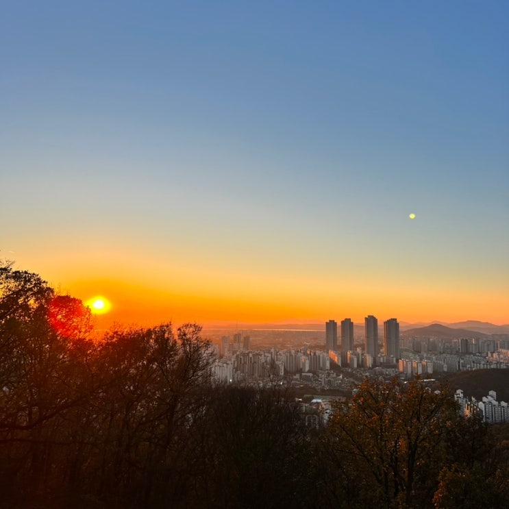  일산에서 일출과 일몰을 볼 수 있는 고봉산 전망대 최단거리 등산코스