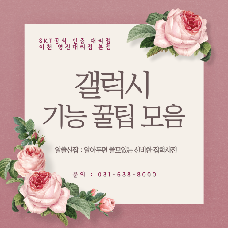 ️ 갤럭시 기능 꿀팁 모음 ️ ️ 갤럭시 기능 꿀팁 모음 ️