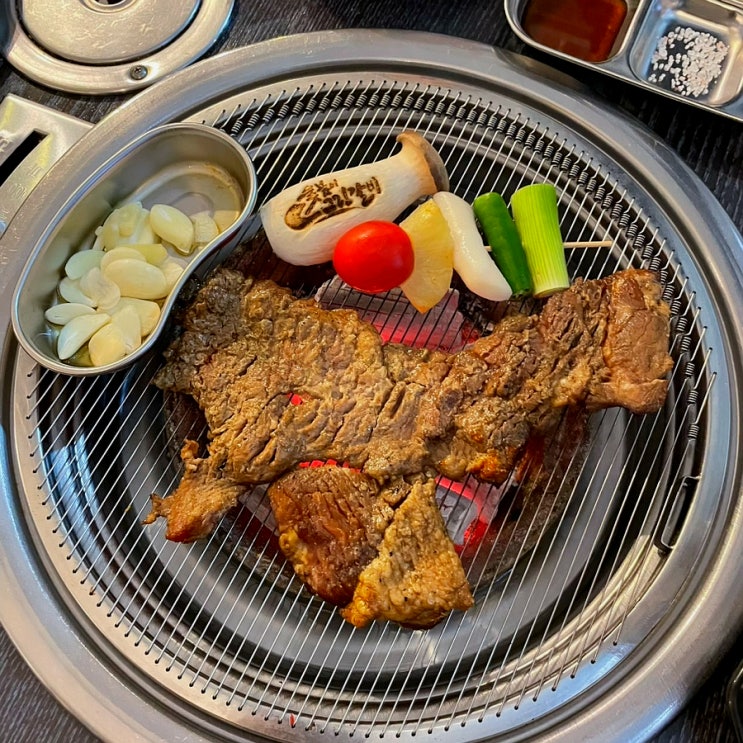 [광주] 점심특선과 알찬 세트가 있는 달달한 돼지갈비 맛집 하남동 숯불이그린갈비