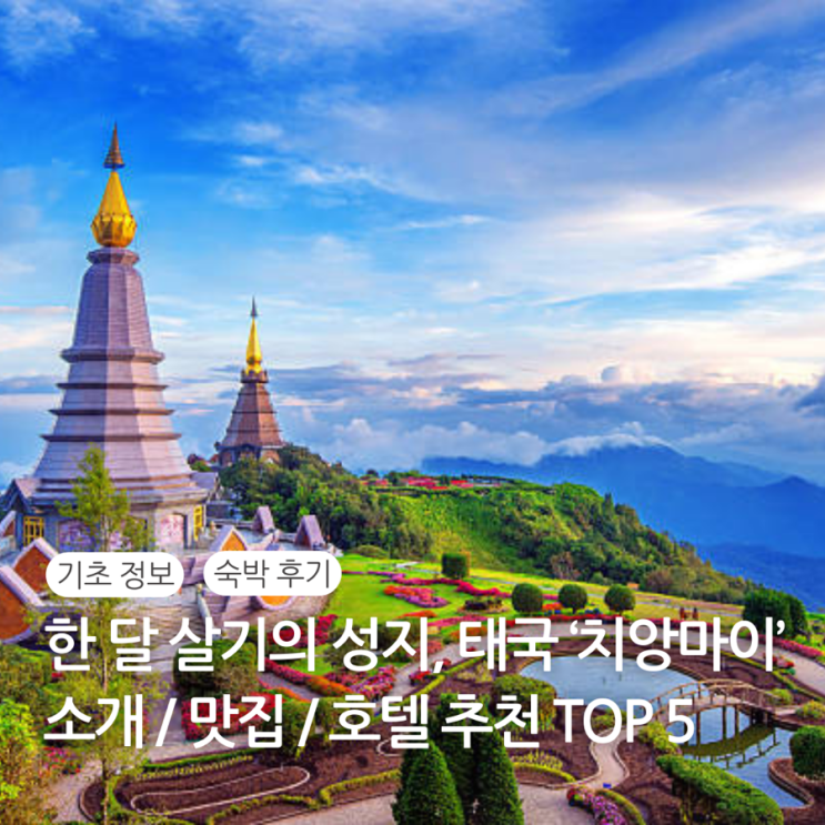  태국 치앙마이 호텔 추천 숙소 후기 위치 소개 / 치앙마이 맛집 추천 TOP 5